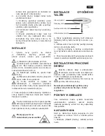 Предварительный просмотр 77 страницы Hotpoint Ariston MWHA 2322 B Operating Instructions Manual