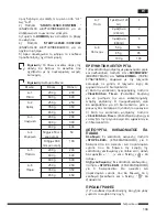 Предварительный просмотр 105 страницы Hotpoint Ariston MWHA 2322 B Operating Instructions Manual