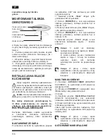 Предварительный просмотр 116 страницы Hotpoint Ariston MWHA 2322 B Operating Instructions Manual