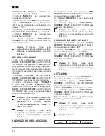 Предварительный просмотр 118 страницы Hotpoint Ariston MWHA 2322 B Operating Instructions Manual