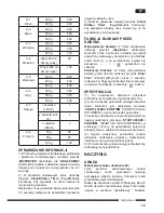 Предварительный просмотр 119 страницы Hotpoint Ariston MWHA 2322 B Operating Instructions Manual