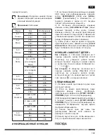 Предварительный просмотр 133 страницы Hotpoint Ariston MWHA 2322 B Operating Instructions Manual