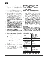 Предварительный просмотр 156 страницы Hotpoint Ariston MWHA 2322 B Operating Instructions Manual