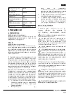 Предварительный просмотр 213 страницы Hotpoint Ariston MWHA 2322 B Operating Instructions Manual