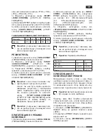 Предварительный просмотр 215 страницы Hotpoint Ariston MWHA 2322 B Operating Instructions Manual