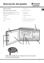 Предварительный просмотр 37 страницы Hotpoint Ariston MWK 222.1 K HA Instructions For Use Manual