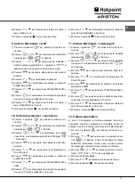 Предварительный просмотр 11 страницы Hotpoint Ariston MWK 431.1 X/HA Instructions For Use Manual