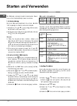 Preview for 88 page of Hotpoint Ariston MWK 431.1 X/HA Instructions For Use Manual