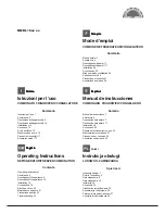 Hotpoint Ariston NMBL 19 series Operating Instructions Manual preview