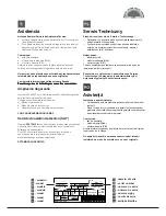 Предварительный просмотр 4 страницы Hotpoint Ariston NMBL 19 series Operating Instructions Manual