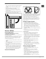 Предварительный просмотр 15 страницы Hotpoint Ariston NMBL 19 series Operating Instructions Manual