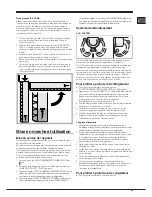 Предварительный просмотр 25 страницы Hotpoint Ariston NMBL 19 series Operating Instructions Manual