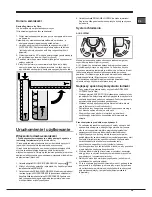 Предварительный просмотр 35 страницы Hotpoint Ariston NMBL 19 series Operating Instructions Manual