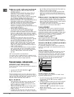 Предварительный просмотр 36 страницы Hotpoint Ariston NMBL 19 series Operating Instructions Manual