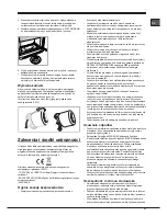 Предварительный просмотр 37 страницы Hotpoint Ariston NMBL 19 series Operating Instructions Manual