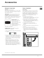 Предварительный просмотр 17 страницы Hotpoint Ariston NMBL 1920 FW Operating Instructions Manual