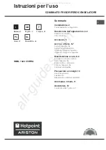 Hotpoint Ariston NMBL 1922 CVW/HA Operating Instructions Manual предпросмотр