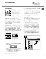 Предварительный просмотр 5 страницы Hotpoint Ariston NMBL 1922 CVW Operating Instructions Manual