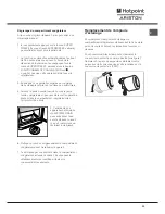 Предварительный просмотр 33 страницы Hotpoint Ariston NMBL 1922 CVW Operating Instructions Manual