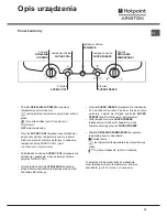 Предварительный просмотр 39 страницы Hotpoint Ariston NMBL 1922 CVW Operating Instructions Manual