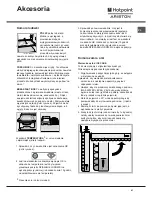 Предварительный просмотр 41 страницы Hotpoint Ariston NMBL 1922 CVW Operating Instructions Manual