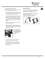 Предварительный просмотр 45 страницы Hotpoint Ariston NMBL 1922 CVW Operating Instructions Manual