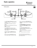 Предварительный просмотр 51 страницы Hotpoint Ariston NMBL 1922 CVW Operating Instructions Manual