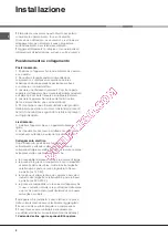 Предварительный просмотр 2 страницы Hotpoint Ariston NMBL1911 FW/HA Operating Instructions Manual