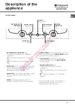 Предварительный просмотр 15 страницы Hotpoint Ariston NMBL1911 FW/HA Operating Instructions Manual