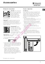 Предварительный просмотр 17 страницы Hotpoint Ariston NMBL1911 FW/HA Operating Instructions Manual