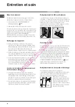 Предварительный просмотр 32 страницы Hotpoint Ariston NMBL1911 FW/HA Operating Instructions Manual