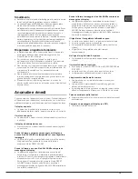 Preview for 15 page of Hotpoint Ariston NMBT 1911 Series Operating Instructions Manual