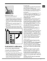 Preview for 23 page of Hotpoint Ariston NMBT 1911 Series Operating Instructions Manual