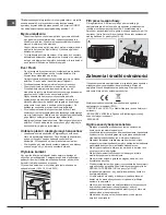 Preview for 26 page of Hotpoint Ariston NMBT 1911 Series Operating Instructions Manual