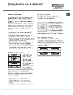 Предварительный просмотр 5 страницы Hotpoint Ariston NMTL 1912 F W /HA Operating Instructions Manual