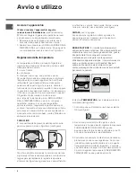 Предварительный просмотр 4 страницы Hotpoint Ariston NMTM 19 series Operating Instructions Manual