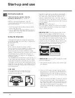 Предварительный просмотр 14 страницы Hotpoint Ariston NMTM 19 series Operating Instructions Manual