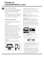 Предварительный просмотр 34 страницы Hotpoint Ariston NMTM 19 series Operating Instructions Manual