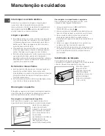 Предварительный просмотр 46 страницы Hotpoint Ariston NMTM 19 series Operating Instructions Manual