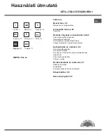 Предварительный просмотр 61 страницы Hotpoint Ariston NMTM 19 series Operating Instructions Manual