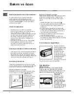 Preview for 6 page of Hotpoint Ariston NMTM 1911 V (TK)/HA Operating Instructions Manual