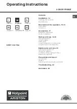 Preview for 13 page of Hotpoint Ariston NMTP 1912 F/HA Operating Instructions Manual