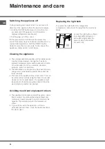 Preview for 20 page of Hotpoint Ariston NMTP 1912 F/HA Operating Instructions Manual