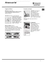 Предварительный просмотр 5 страницы Hotpoint Ariston NMTP 1912 FW/HA Operating Instructions Manual