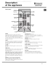 Предварительный просмотр 15 страницы Hotpoint Ariston NMTP 1912 FW/HA Operating Instructions Manual