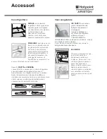 Предварительный просмотр 5 страницы Hotpoint Ariston NMTP 1922 FW Operating Instructions Manual