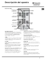 Предварительный просмотр 39 страницы Hotpoint Ariston NMTP 1922 FW Operating Instructions Manual