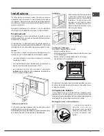 Предварительный просмотр 11 страницы Hotpoint Ariston OK 1037 EL D.20 X/HA S Operating Instructions Manual