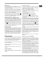 Предварительный просмотр 43 страницы Hotpoint Ariston OK 1037 EL D.20 X/HA S Operating Instructions Manual