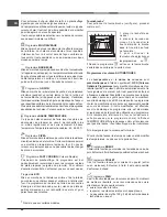 Предварительный просмотр 44 страницы Hotpoint Ariston OK 1037 EL D.20 X/HA S Operating Instructions Manual